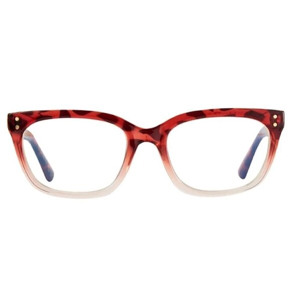 Summer & Rose Blue Light Glasses in Burgundy Tortoiseshell - Picture 1 of 6
